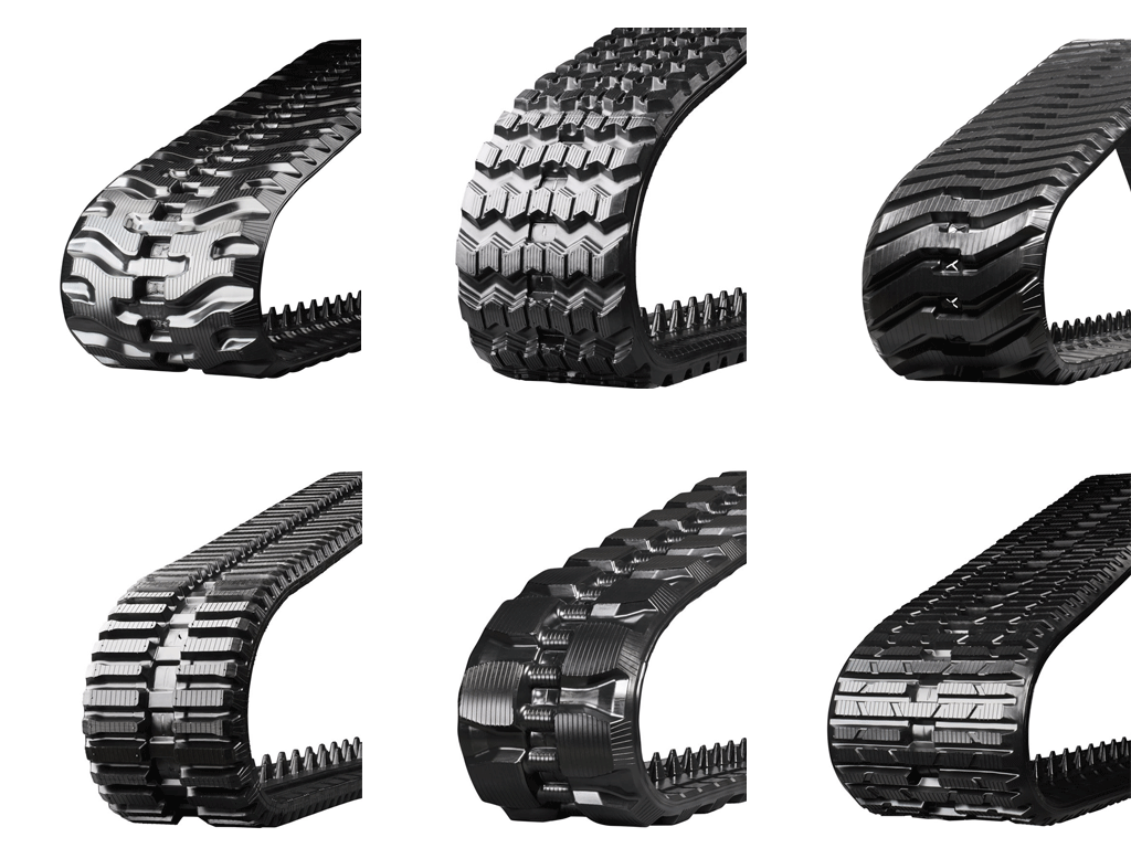 COMMON CTL RUBBER TRACK TREAD TYPES