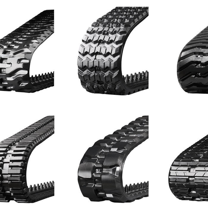 COMMON CTL RUBBER TRACK TREAD TYPES