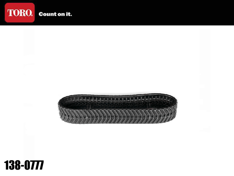 TORO sprocket drive Rubber tracks (138-0777) Wide Track