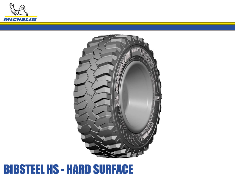 MICHELIN Bibsteel (HS) Hard Surface radial skid steer tire