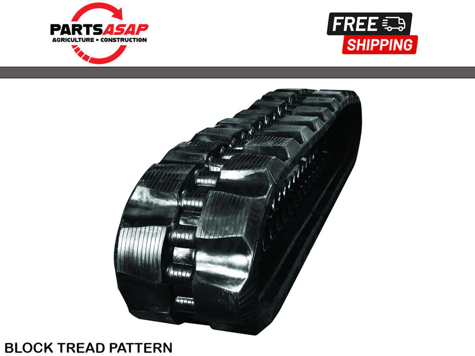 PARTS ASAP Block Tread Rubber Tracks, 320x86x49