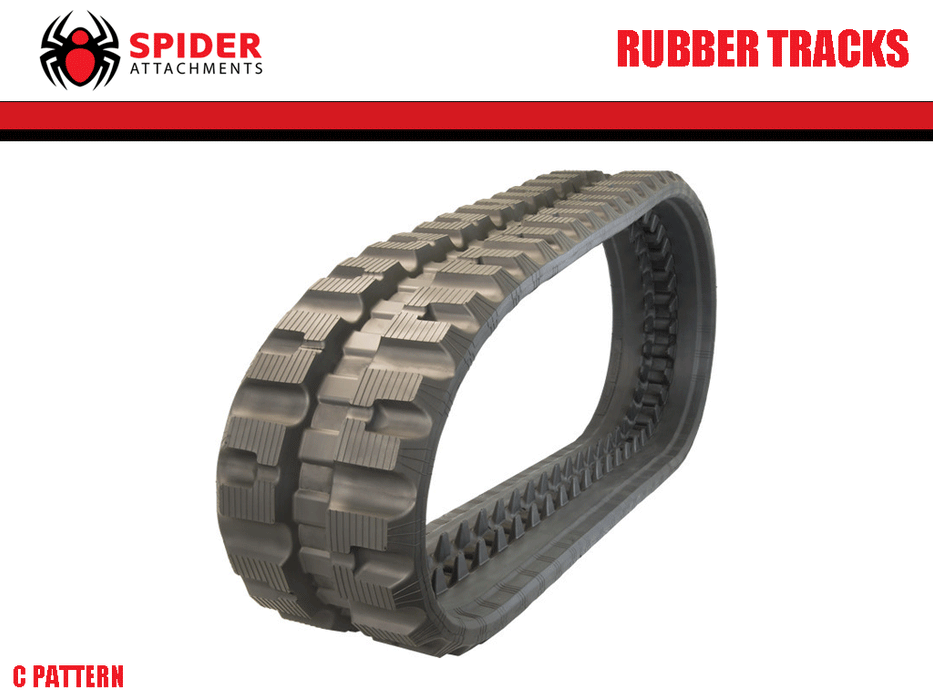 SPIDER 450x86x55 C LUG Tread Pattern Rubber Tracks