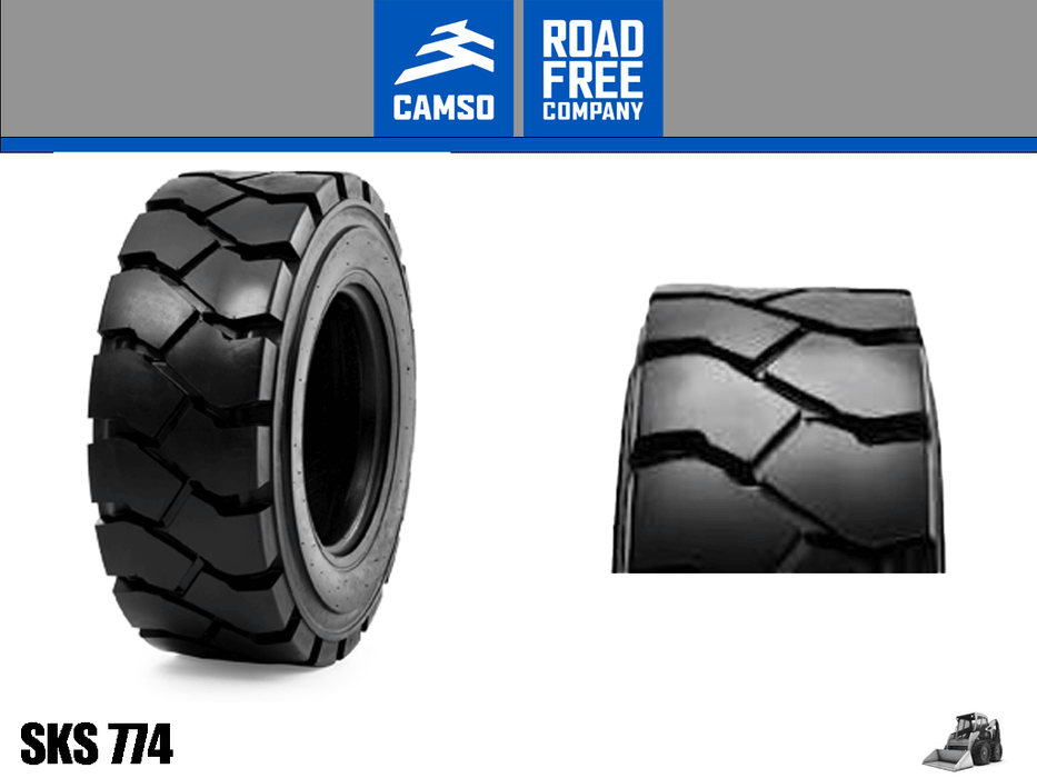CAMSO SKS 774 L-5 rubber skid steer tire
