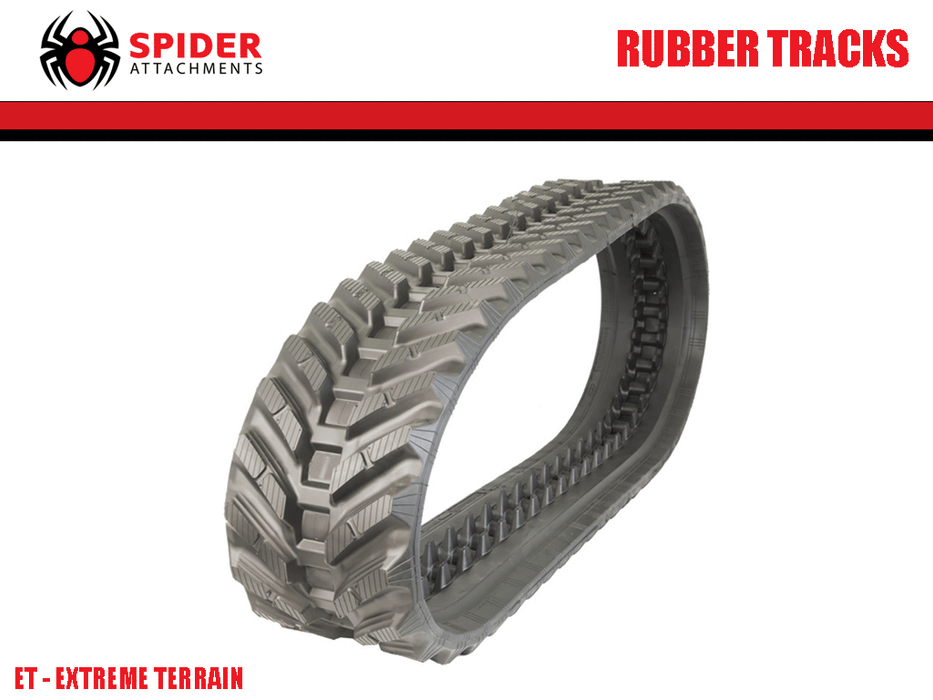 SPIDER 450x86x55 Extreme Terrain Tread Pattern Rubber Tracks