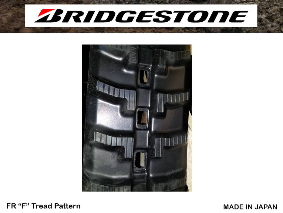 BRIDGESTONE rubber tracks 180x37x72FR