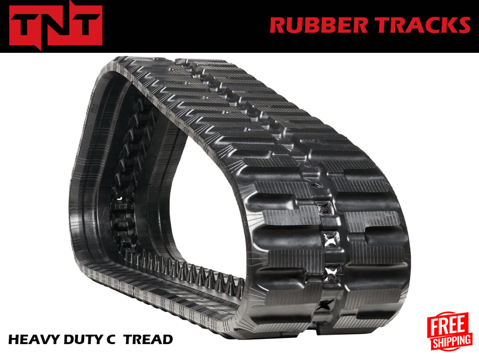 TNT 450x86x58 Heavy Duty C Pattern Rubber Tracks