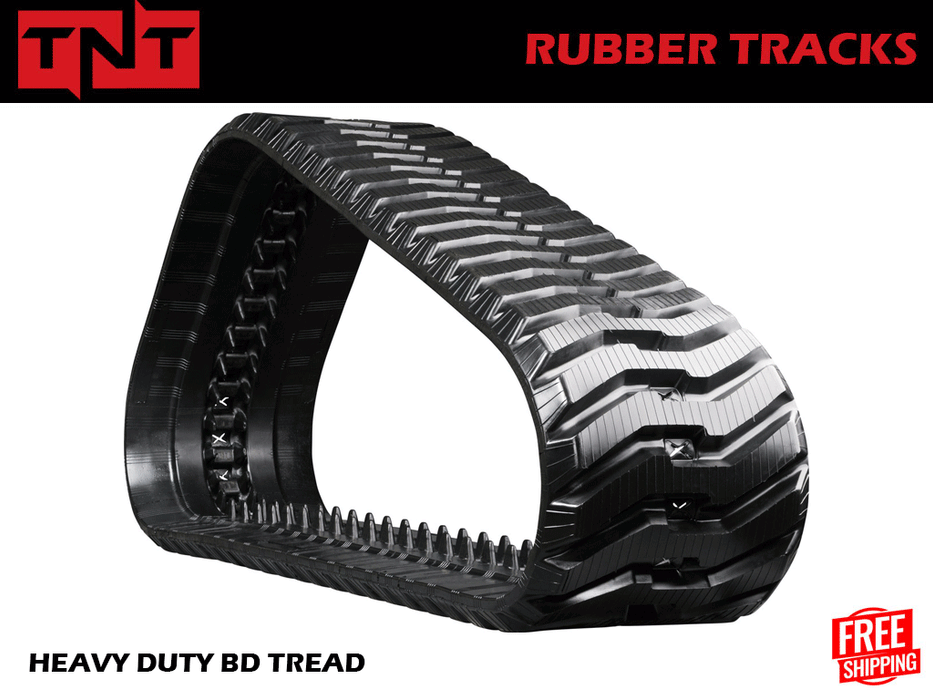 TNT 450X86X60 Heavy Duty BD Pattern Rubber Tracks