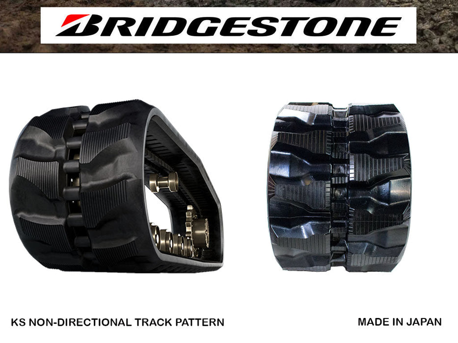 BRIDGESTONE rubber tracks 450x76x81.5KS