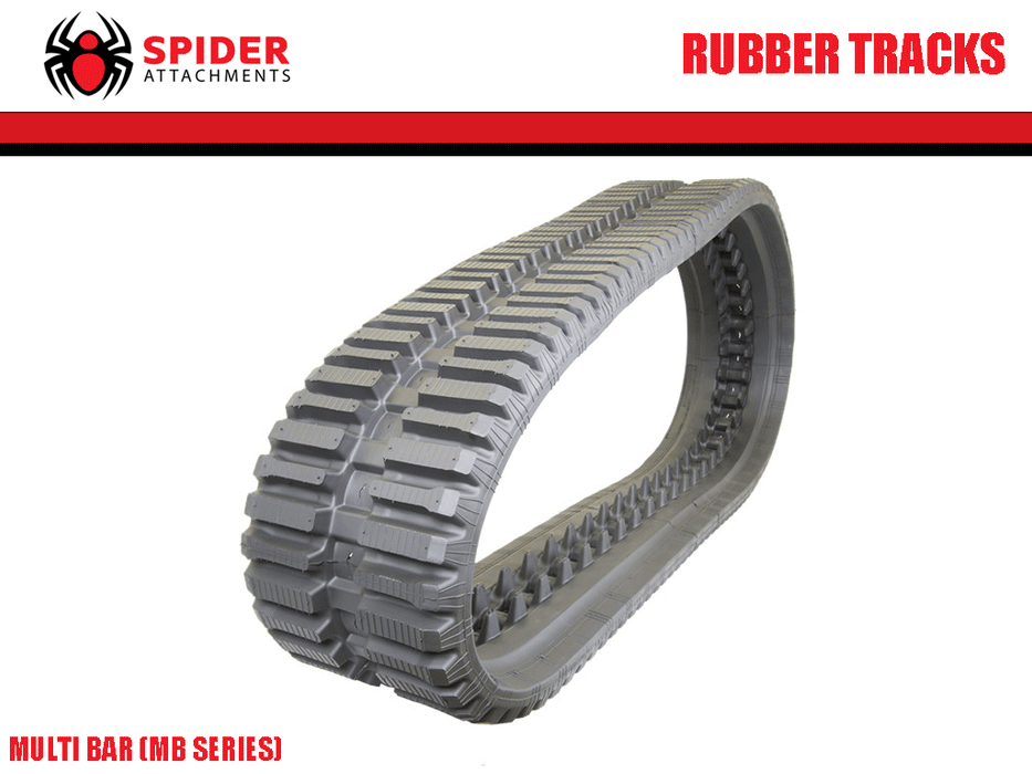 SPIDER 450x86x55 Multi Bar Tread Pattern Rubber Tracks