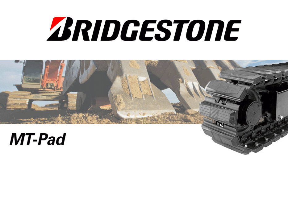 BRIDGESTONE MT Bolt On Rubber Pads