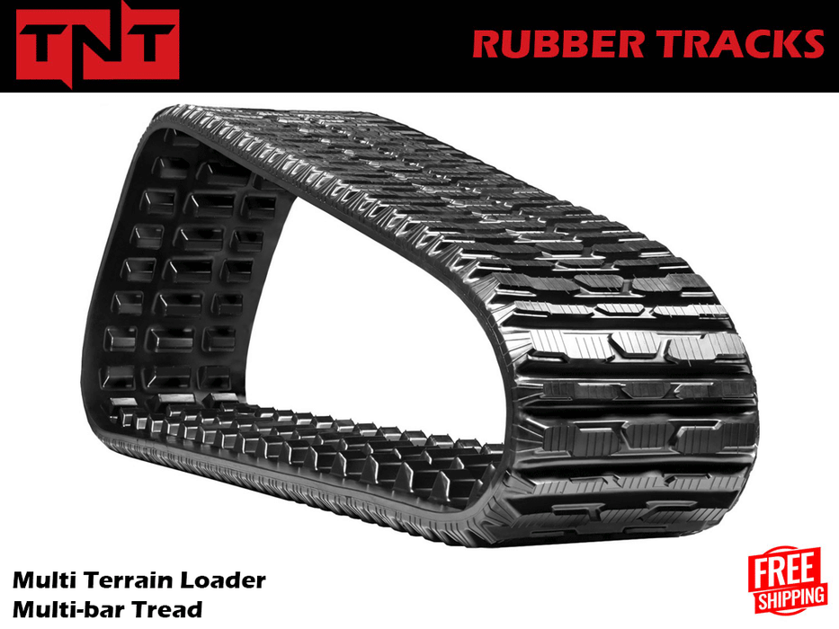 TNT MULTI TERRAIN LOADER MULTI-BAR RUBBER TRACK 381X100.5X42