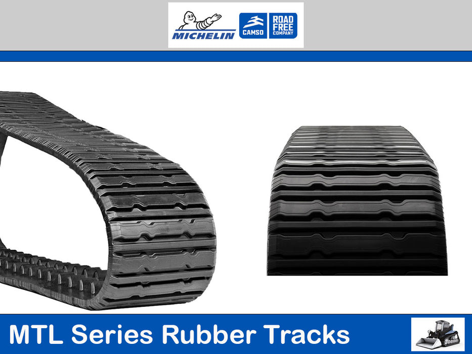 105.2714.8688 MICHELIN CAMSO MTL HXD Series rubber tracks for multi terrain loaders, 381x100x42