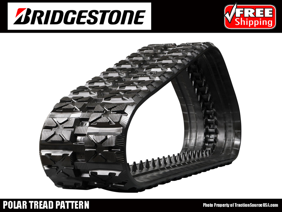 BRIDGESTONE rubber tracks 320x49x86RF Polar Tread