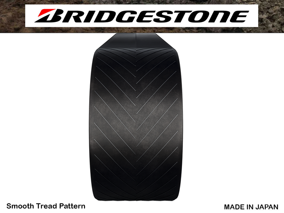 BRIDGESTONE rubber tracks 457x53x152.4NN Smooth Tread