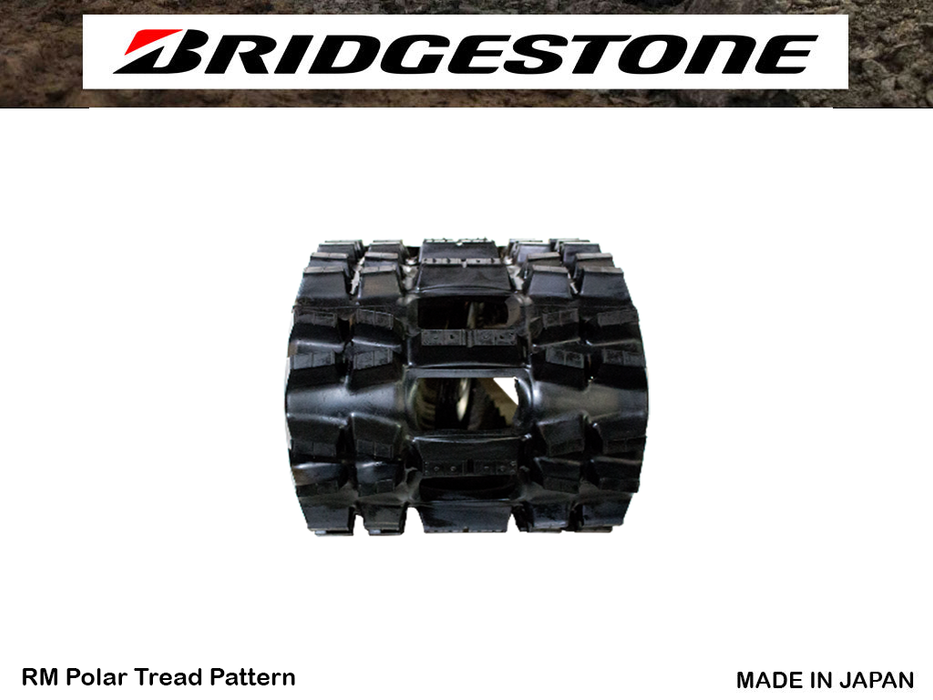 BRIDGESTONE rubber tracks 350x48x119RM