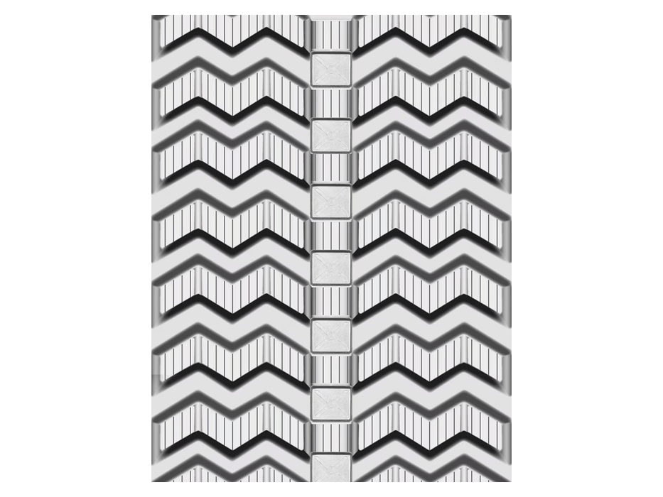 VSP Rubber Sawtooth Tracks, 400x49x86HDZB