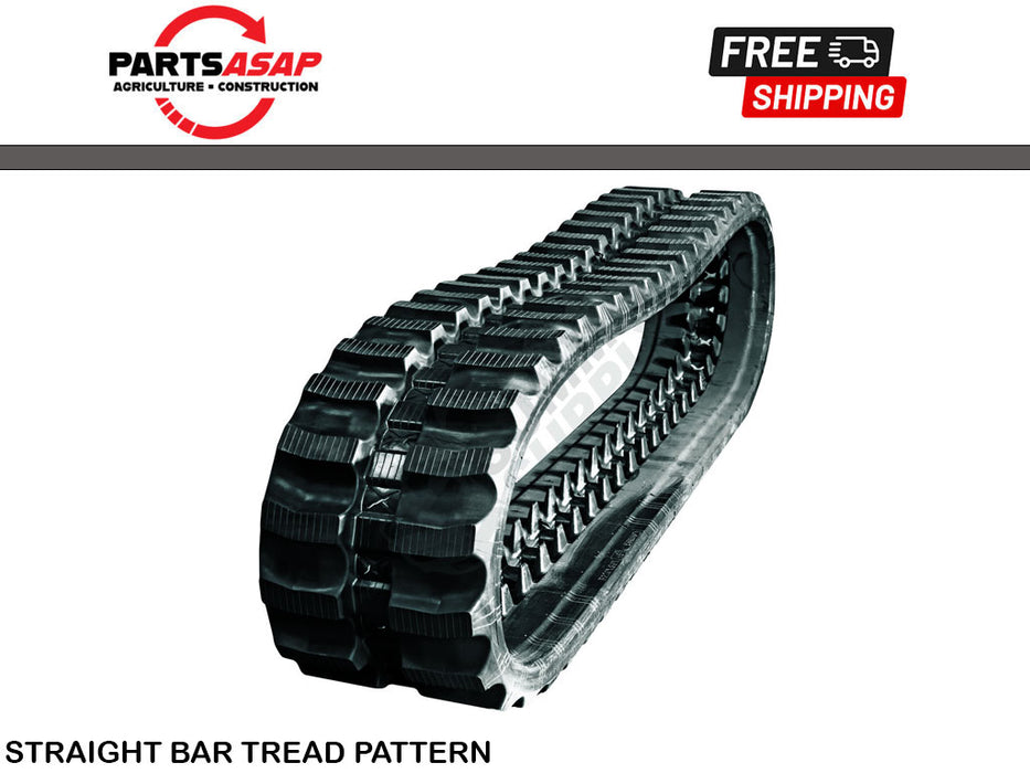 PARTS ASAP Straight Bar Tread Rubber Tracks, 320x86x49