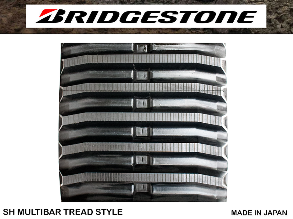 BRIDGESTONE rubber tracks 550x76x100SH