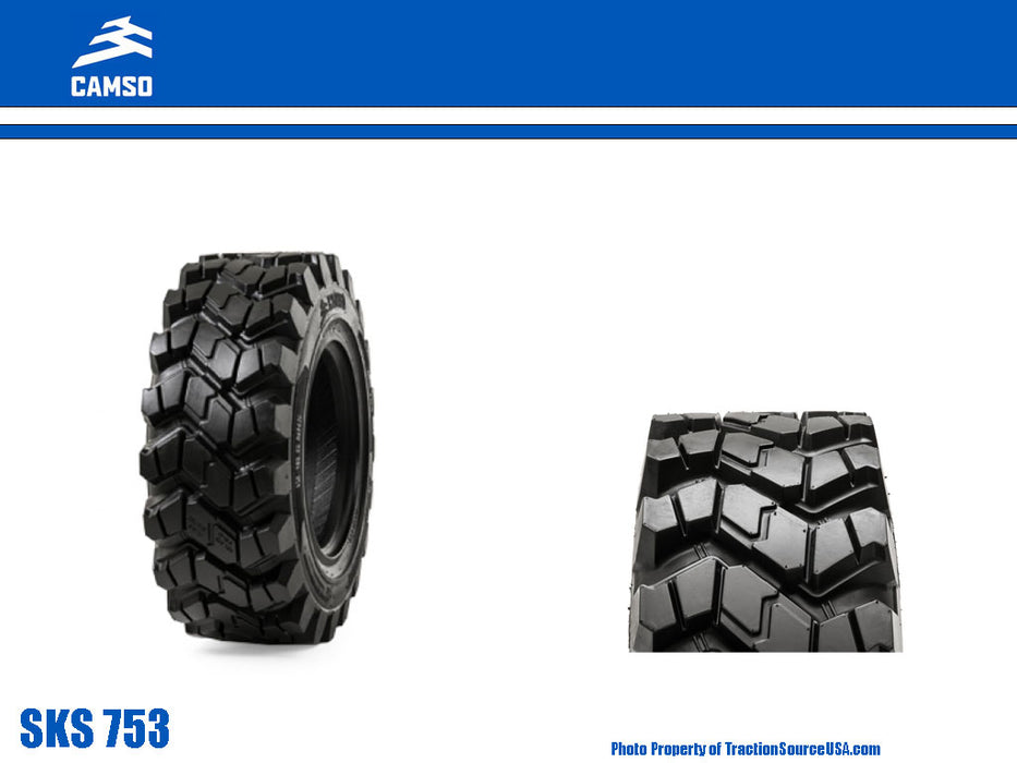CAMSO SKS753 tire for skid steers loaders
