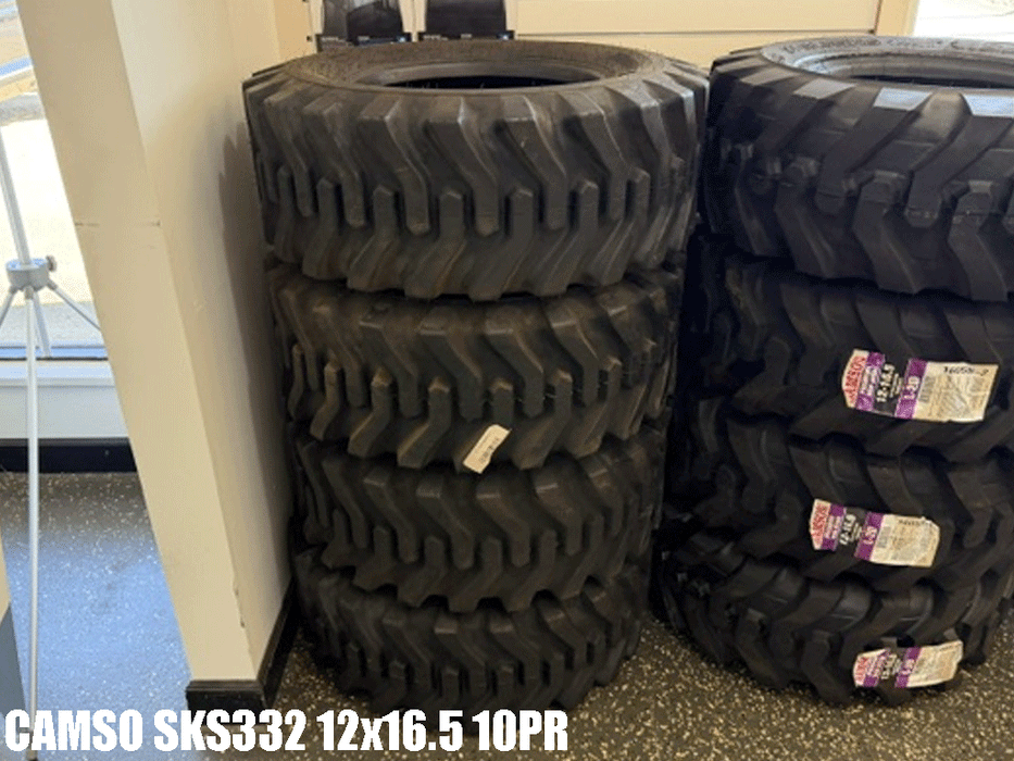 CAMSO SKS332 Skid Steer Tire - SPECIAL STOCK SOLD IN SETS, (4) TIRES