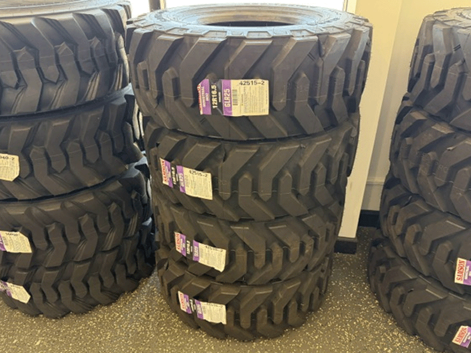 SAMSON GLR-25 radial skid steer tire 12x16.5 - Special Stock sold in sets of (4)