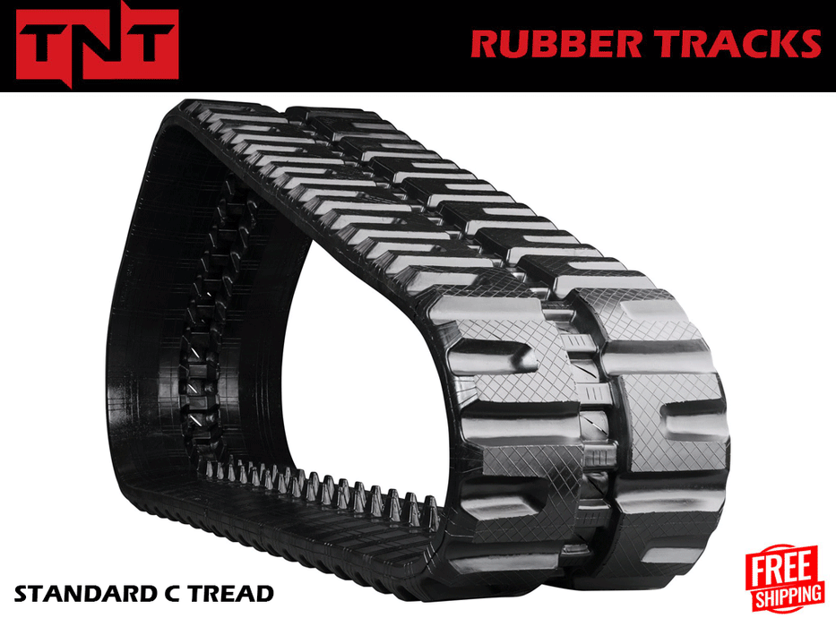 TNT 450x86x55 Standard C Pattern Rubber Tracks