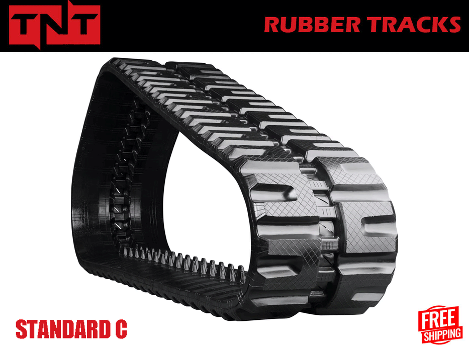 TNT 450X86X60 Standard Duty C Pattern Rubber Tracks