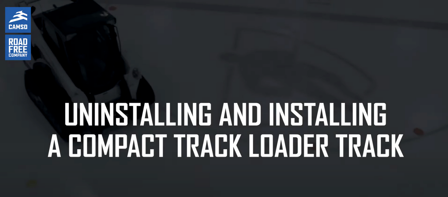 CAMSO - How to install CTL tracks for a compact track loader