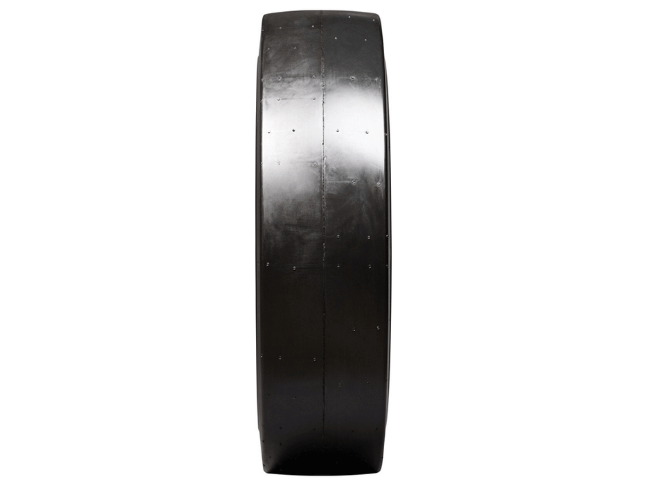 TNT NON-DIRECTIONAL 33X12-20 (12-16.5) Mounted Solid Tire and Rim Assemblies with larger hub