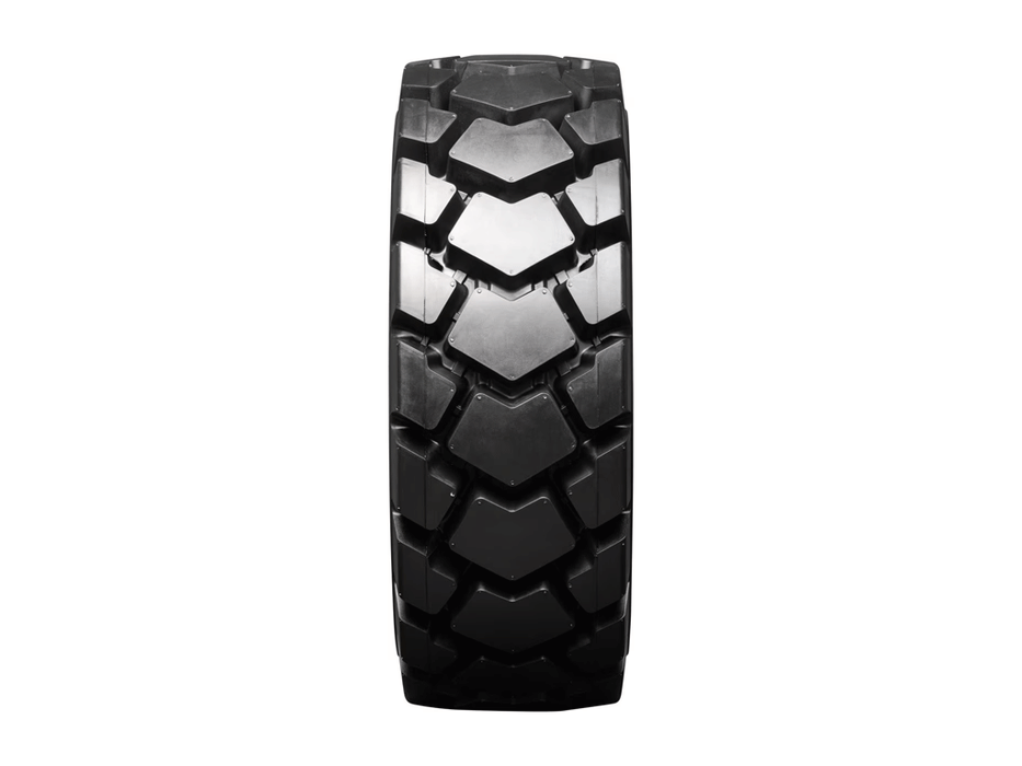 TNT 33x12-18 (12-16.5) Mounted Solid Tire and Rim Assemblies Larger Hub