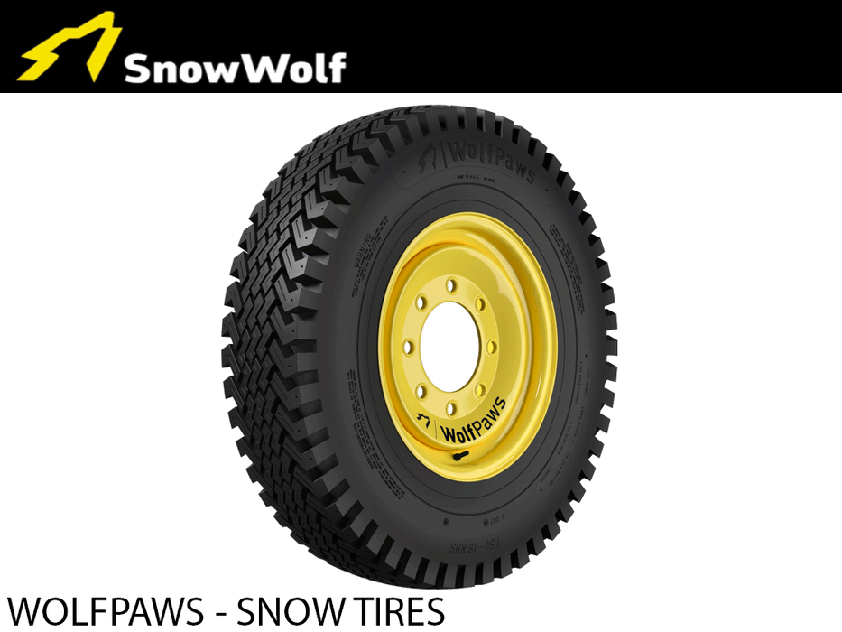 SNOW WOLF WolfPaws snow tires #100