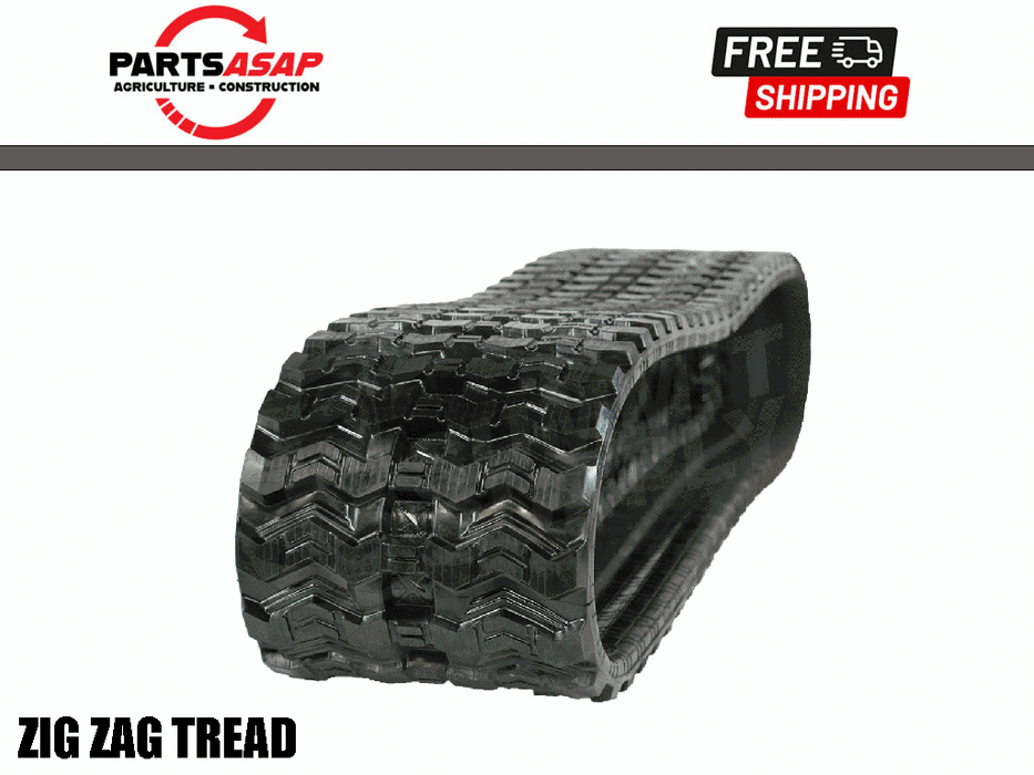 450x86x58 Rubber Track | Zig-Zag Compact Track Loader Track