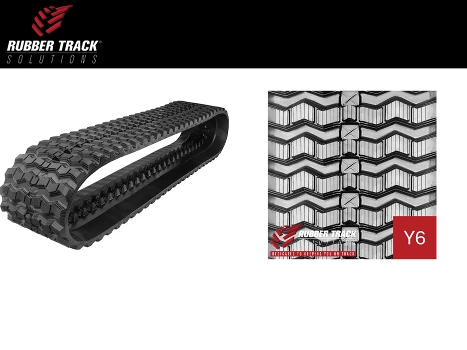 RTS 450x86x58 Zig Zag Rubber Track